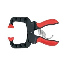 Bessey XCRU3 Deep Reach Ratcheting Spring Clamp 2-Inch Capacity, 2-Inch Throat Depth