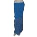 DakshCraft Girl Cotton Long Skirt, Blue
