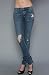 Quiksilver The Iron Clad Skinny Jean,Denim for Women