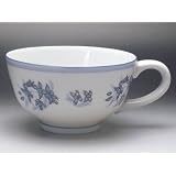【Ｂ級品】藍花　丸っこいティーカップ