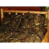 MossyOakBreak-UpInfinityComforter,BedSkirt,andPillowShamSet,QueenSize