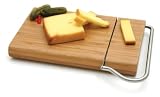 Swissmar Bamboo Board w/Cheese Slicer Blade