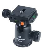 Vanguard SBH 50 Compact Magnesium Alloy Ballhead with Two Onboard Bubble Levels compact-monopod Vanguard SBH-50 Compact Magnesium Alloy Ballhead with Two Onboard Bubble Levels
