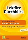 Romeo and Juliet -  Inhalt - Hintergrund - Interpretation - William Shakespeare