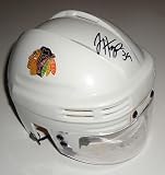 JIMMY HAYES signed *CHICAGO BLACKHAWKS* helmet W/COA B - Autographed NHL Helmets and Masks