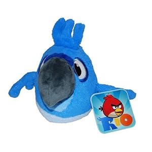 Angry Birds RIO 8-Inch Blue Bird with Sound