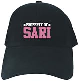 CAPS WOMAN BLACK EMBROIDERY 