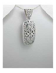 Pendant Necklace In 92.5 Sterling Silver