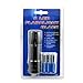 Super-Bright 9 LED Heavy-Duty Compact Aluminum Flashlight - Jet Black