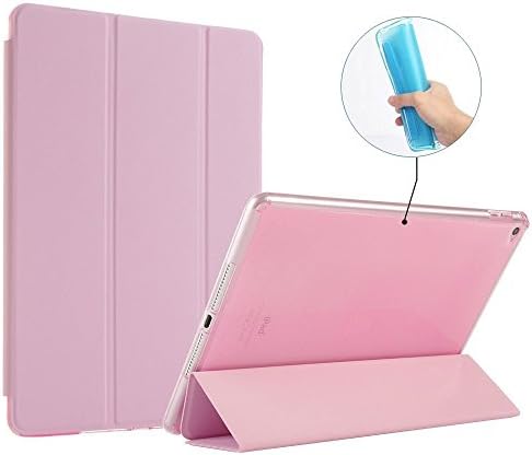 ipad Mini Case, Century Mall Apple Ipad Mini 2 Soft TPU Case Smart Eather Case Cover, Update Auto Sleep/wake for Apple New Ipad Mini 3 Case(ipad mini123, pink)