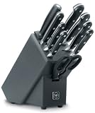 Wusthof Classic 9 Piece knife block set (Black
