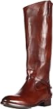 FRYE Women's Lindsay Plate Knee-High Boot, Redwood Smooth Full Grain Leather, 8 M US