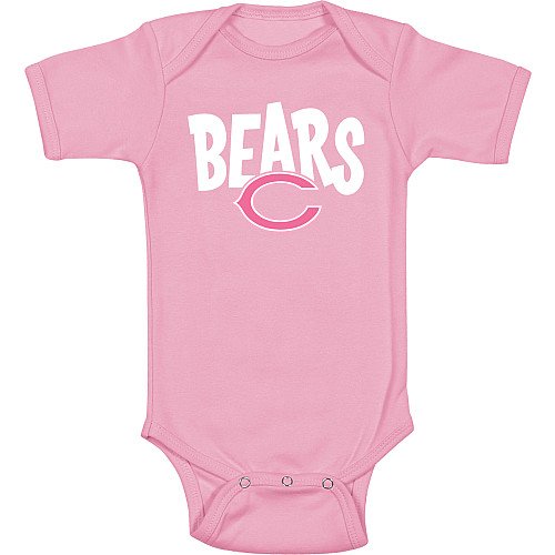 Reebok Chicago Bears Infant Pink Creeper 12 Months