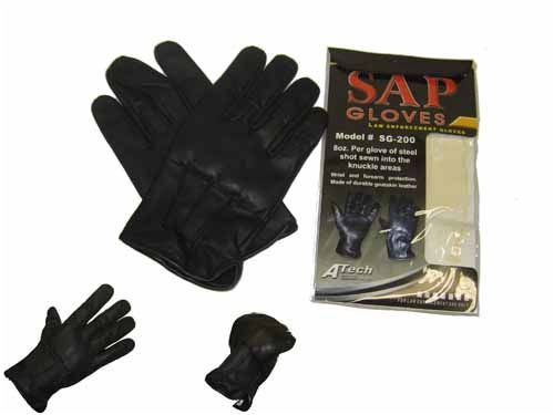 Real Leather Sap Gloves
