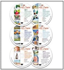 The Art Course DVD Set of 6 DVDs