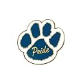 Paw Print Pride Pin 12-pk. - Blue/ White
