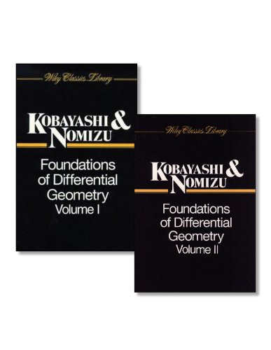 Foundations of Differential Geometry Set (Wiley Classics Library)