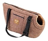 Dog Carrier, Cat Carrier, Dog Bag, Cat Bag - [2 Colours] -  Small - 15" x 9" x 9", Divani Mocha