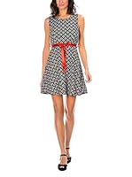 Bleu Marine Vestido (Negro)