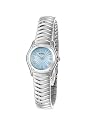 Ebel Classic Wave Light Blue Dial Stainless Steel Ladies Watch 9157F11-24225