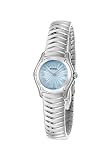 Ebel Classic Wave Light Blue Dial Stainless Steel Ladies Watch 9157F11-24225