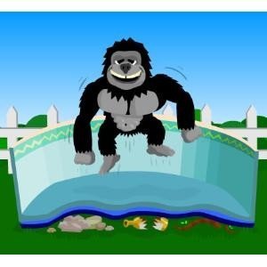 Gorilla Floor Padding for 12ft x 20ft Rectangular Above Ground Swimming Pools