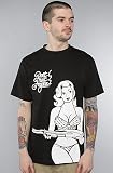 DTA The Shotgun Girl Tee in Black,T-shirts for Men