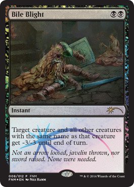 Magic: the Gathering - Bile Blight (8/12) - FNM Promos - Foil