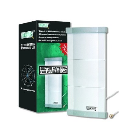 Digitus DN-70103 Netzwerk WLAN Sektorantenne direktional 12dBi wei&szlig; Preisvergleich