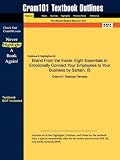 Outlines & Highlights for Brand From the Inside: Eight Essentials to Emotionally Connect Your Employees to Your Business by Sartain, ISBN: 9780787981891