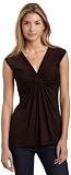 Karen Kane Women's Shirred Rosette Top