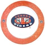 Auburn Tigers 4 Piece Dinner Plate Set