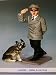 Hitler and Dog Blondie Figure
