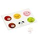 For Apple® The new iPad® 6 Pieces Home Button Sticker , Animal