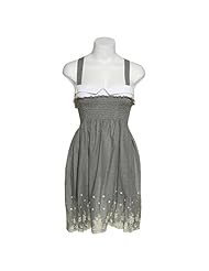 Cotton Shirred General Print  Dress