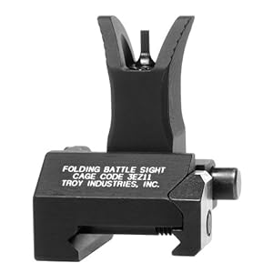 Troy Industries Front Folding M4 Style Battle Sight (Black)