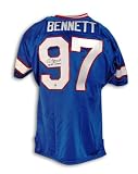 Cornelius Bennett Autographed/Hand Signed Buffalo Bills Throwback Jersey Inscribed ''4X AFC Champs''