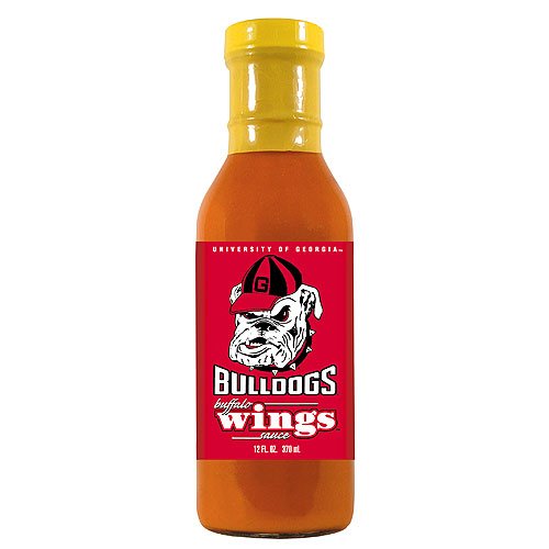 Georgia Bulldogs NCAA Buffalo Wings Sauce - 12oz by Hot Sauce Harry's