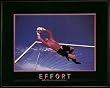 Effort-a Man's Reach, Motivational Poster
