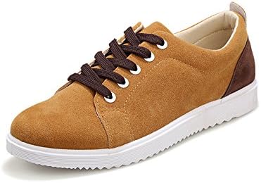 FANTELANG 2016 Spring Korean Adults Men Casual Nubuck Breathable Sneakers Shoes (yellow)