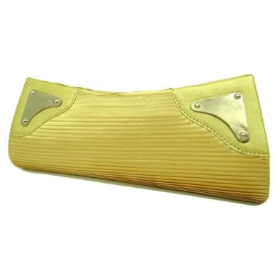 Women Beige Wedding Clutch Lady Purse Silk