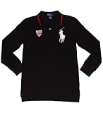 Polo Ralph Lauren Long-Sleeved Big Pony Boys Polo (4 Colors)