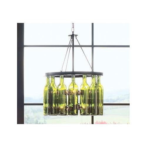 Pottery Barn Wine Bottle Chandelier - - Amazon.com