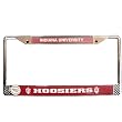 Indiana Hoosiers NCAA Chrome License Plate Frame by Wincraft