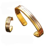 Magnetic Horizontal Inlay Bangle and Ring Set