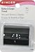 Singer Button & Carpet Thread, 50 Yards, Black