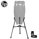Latin Percussion LP Matador Basket Conga Stand (M294) with LP Rumba Shaker (LP201BK-P)