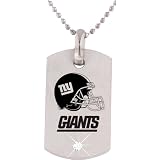 Team Titanium New York Giants Stainless Steel Dog Tag