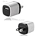 TECHBEE® 3x Universal USB Port Colors USB AC/DC Power Adapter Home Wall Charger Plug W/ Easy Grip for iPhone 6/6 plus 5S 5 4S Samsung Galaxy S5 S4 S3