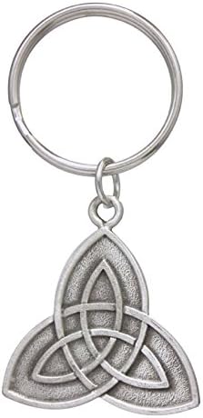 Pewter Celtic Trinity Knot Key Ring